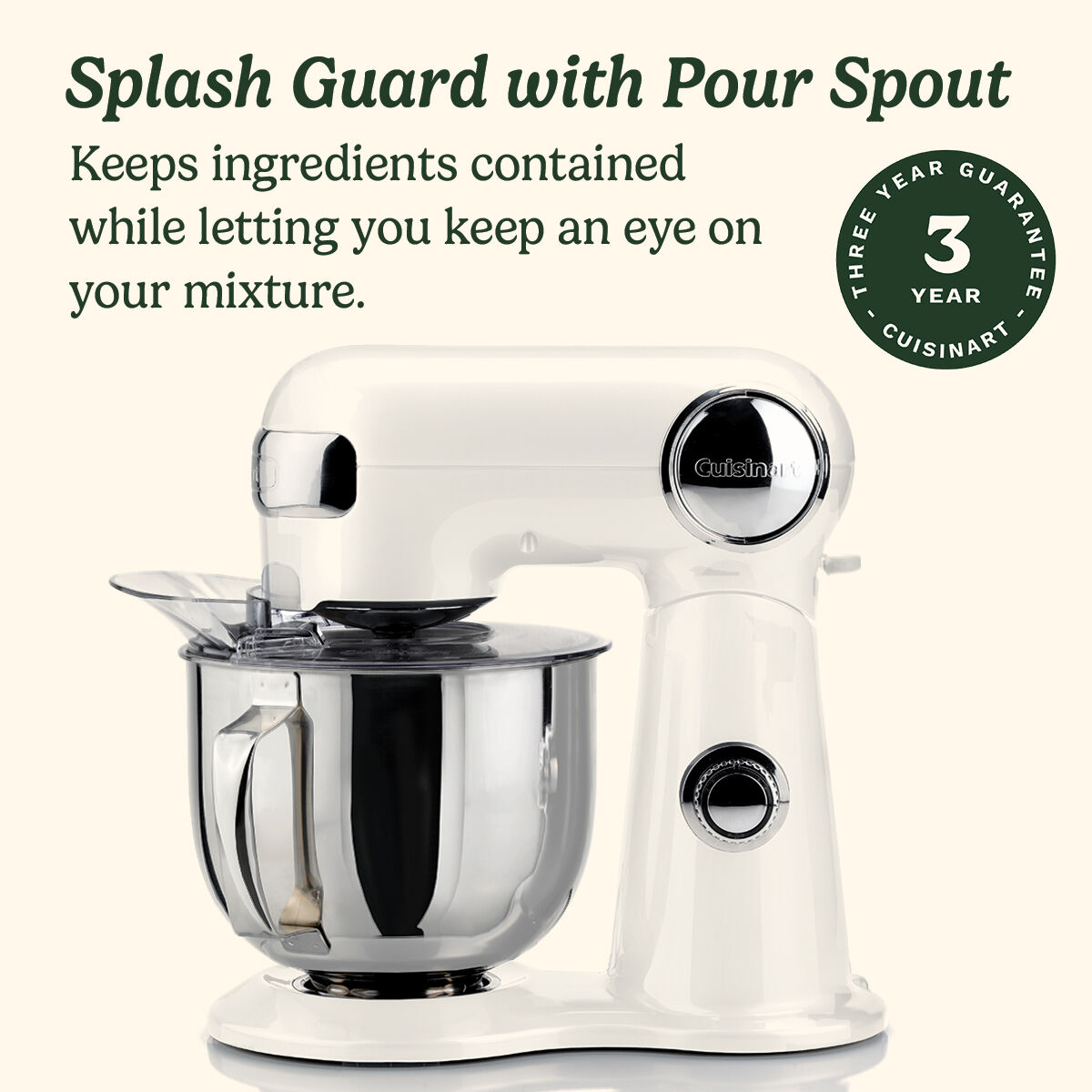 Precision Stand Mixer White SM50U Cuisinart